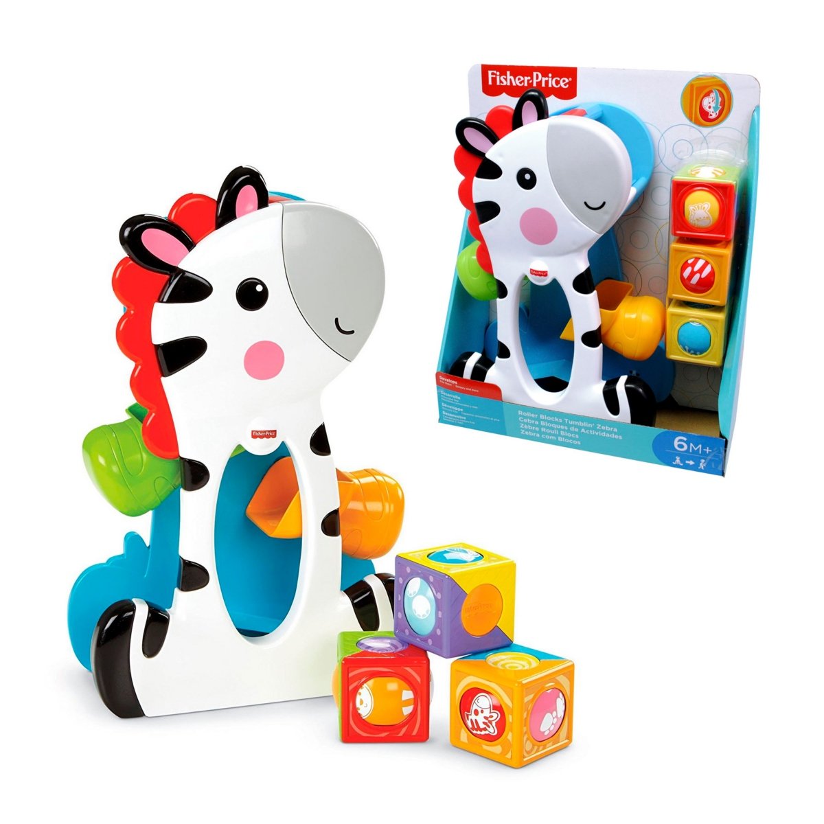 Cebra Bloques De Actividades Fisher Price